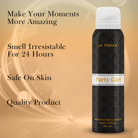 La French Party Girl Deodorant for women 150 ml