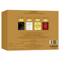 La French Oud Perfume Gift Set for men & women 4x20 ml