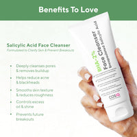CosIQ BHA-2% Salicylic Acid Face Cleanser 100 ml