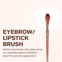 Iris Cosmetics Luminous HD Lip Brush & Eyebrow Brush
