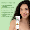 La Pink Vitamin C Face Scrub with White Haldi for Glowing & Radiant Skin Pack of 2