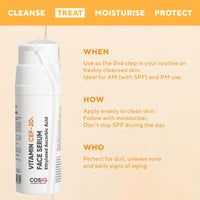 CosIQ Vitamin CEF-20% Glow Boost Face Serum, 30ml (Pack of 3)