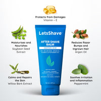 LetsShave After Shave Balm For Men & Women 100ml