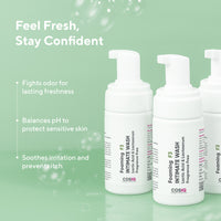 CosIQ Foaming F3 Intimate Wash, 100ml (Pack of 3)