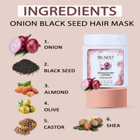 Trunext Onion & Black Seed Hair Mask 200 ml