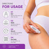 Cos-IQ Stretch Marks Removal Roll-On Serum (Pack of 3 X 40ml Each), with Striover, Scar Removal, Uneven Skin Tone, All Skin Types, 120ml