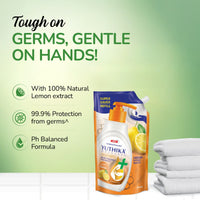 Yuthika Germ Protection Lemon Hand Wash Refill 675 ml