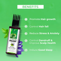 Passion Indulge Natural Neuropassit NTstress Hair fall control & Cooling oil 100 ml