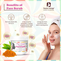 Passion Indulge Pink Mania AHA BHA Purifying & Oil Control Face Scrubb 200 gm