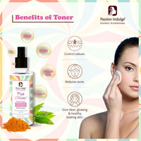 Passion Indulge Pink Mania AHA BHA Purifying & Oil Control Face Toner 100 ml