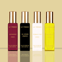 La French Oud Perfume Gift Set for men & women 4x20 ml