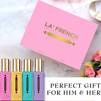 La French Mood Perfume Gift Set for men & women 4x20 ml
