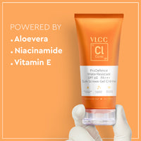VLCC Clinic Pro Defence Water Resistant SPF 60 PA+++ Sunscreen Gel Creme 100 gm