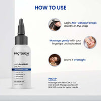 Protouch Anti Dandruff Drops Serum with Niacinamide Salicylic Acid 60 ml