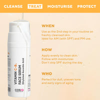 CosIQ Vitamin C-8% Face Serum, 30 ml (Pack of 3)