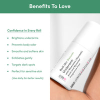 CosIQ Brightening Underarm Roll On Serum, 40ml (Pack of 2)