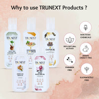 Trunext Pure & Natural Moroccan Argan Oil For Hair, Face & Nails 200 ml