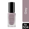 Inglot O2M Breathable Nail Enamel Soft Matte 504 Grey