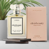 Elixir Beauty Amber Organic Women's Luxury Perfume Eau De Parfum For Her