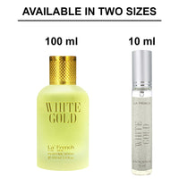 La French White Gold Perfume for Men 10 ml