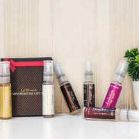 La French Classic Mini Gift Set Perfumes for men & women 4 x 10 ml