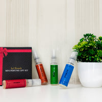 La French City Mini Gift Set Perfumes men & women 4 x 10 ml