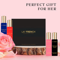 La French Sassy Girl Perfume Gift Set for women 4x20 ml