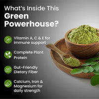 Vlado's Himalayan Organics Moringa Superleaf Powder – 200 gm