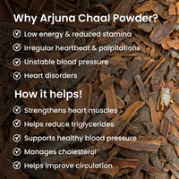Vlado's Himalayan Organics Arjun Chaal Powder – 500 gm