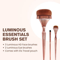Iris Cosmetics Luminous Essential Brush Set