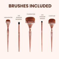 Iris Cosmetics Luminous Essential Brush Set
