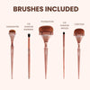 Iris Cosmetics Luminous Essential Brush Set