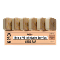 Ghar Soaps Magic Bar Sandal Wood And Saffron for DeTan and Glowing Brightening Skin ( 6 PACK ) (100* 6)