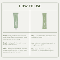 Mul Secrets Revive: Acne Exfoliating Care ( Face Mask + Nutrition Drink)