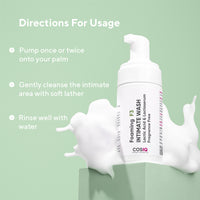 CosIQ Foaming F3 Intimate Wash, 100ml