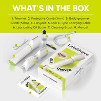 LetsShave All Under Trimmer for Men