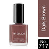 Inglot Nail Enamel Matte 717 Dark Brown