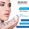 DR.RASHEL Ice Fresh Face Wet Wipes pack of 2 25 gm