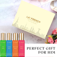 La French City of Dreams Perfume Gift Set for men 4x20 ml