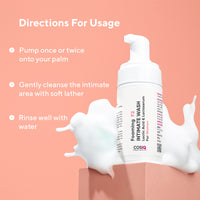 CosIQ Foaming F2 Intimate Wash for Women, 100ml