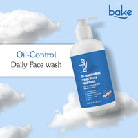BAKE 3% Niacinamide Face Wash with Rice Water for Acne Marks, Scars &  Spots-100ml