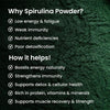 Vlado's Himalayan Organics Spirulina Superfood Powder – 100 gm