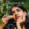 Gush Beauty Glow Stick SPF50 PA++++ UVA+ UVB Glowy Highlighter Sunscreen Stick