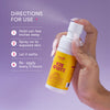 Gush Beauty Sun Spritz SPF50 PA++++ UVA+ UVB Cooling Cucumber Sunscreen Spray 50 ml