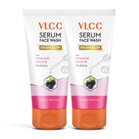VLCC Bright Glow Serum Face Wash with Vitamin C Serum & Mulberry 300 gm