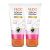 VLCC Bright Glow Serum Face Wash with Vitamin C Serum & Mulberry 300 gm