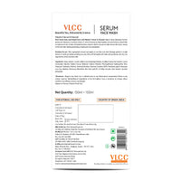 VLCC Bright Glow Serum Face Wash with Vitamin C Serum & Charcoal