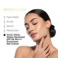 VLCC Clinic Pro Defence Water Resistant SPF 60 PA+++ Sunscreen Gel Creme 100 gm