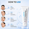 CosIQ CPM 2% Ceramides with Peptides Moisturizer for Intense Moisturizing and Skin Strengthening, 100ml (Pack of 3)