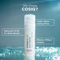 CosIQ Niacinamide Vitamin B3-5% Face Serum, 30ml (Pack of 3)